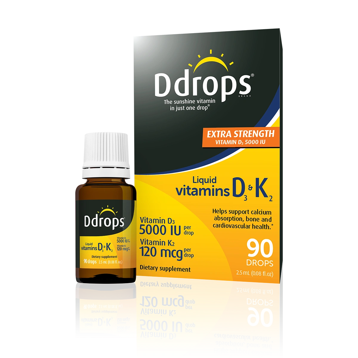 Adult Vitamin D3 5000 IU Drops
